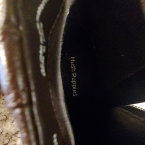 HUSH PUPPIES CHOCOLATE BOOTS SIZE 6N. LIGHT WEIGHT - Picture 3 of 8